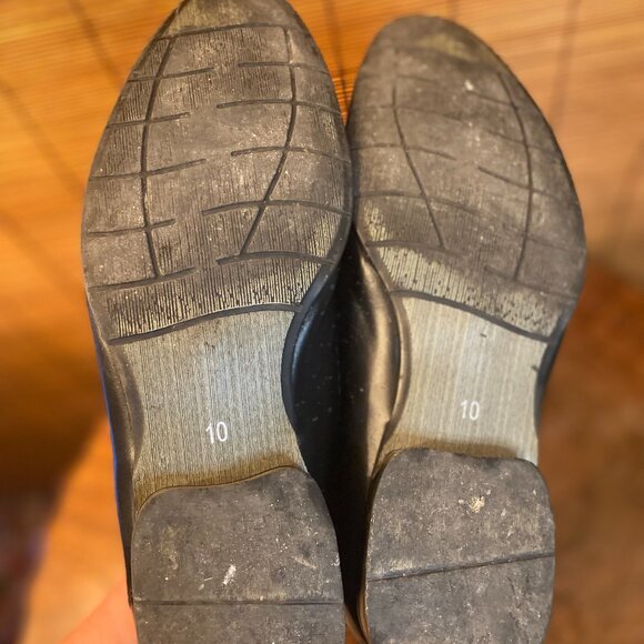 Fratelli Men's Black Suede Loafers Size 10 - Picture 8 of 8